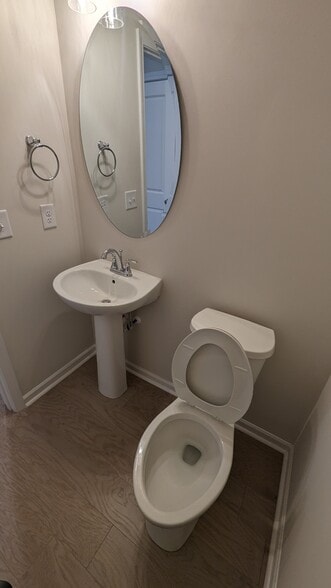 Powder room - 1276 Brawley School Rd