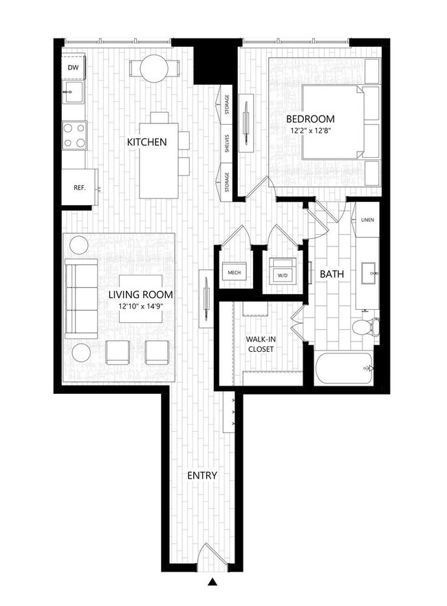 Floorplan - The Everett Nashville Yards