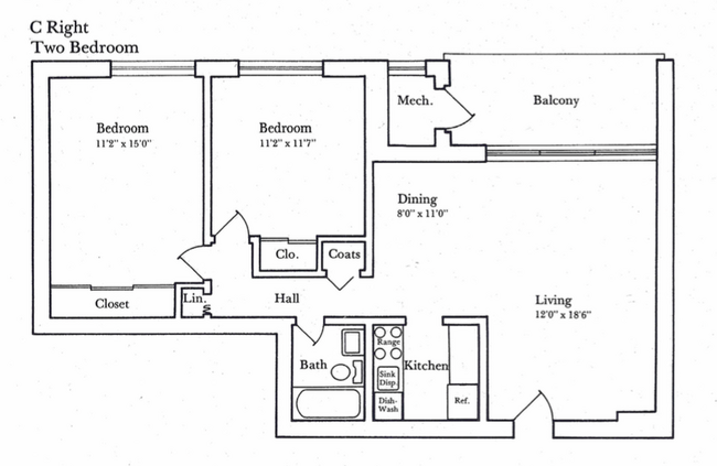 Floor Plan - 1931 N Cleveland St