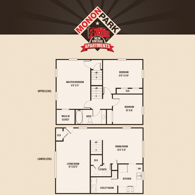 Floorplan - Monon Park, Managed by Buckingham Monon Li...