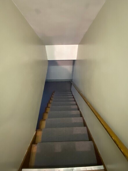 Stairs to lower level - 246 S Prospect St