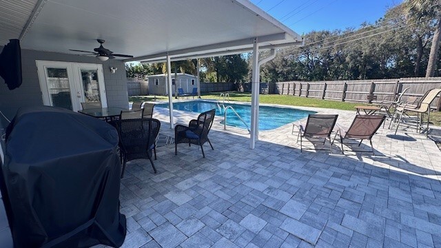 Pool with fenced in back yard - 8100 15th Way N