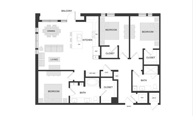Floorplan - The Annabel at Assembly Park