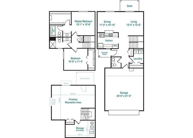Floorplan - Foxwood and the Hermitage