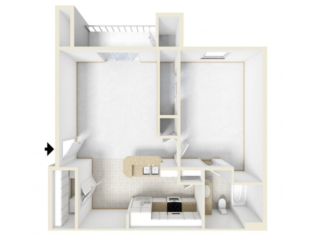 Floorplan - Tall Grass Apartments