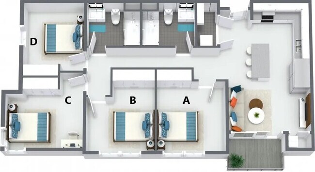 Floorplan - Northstar Dinkytown