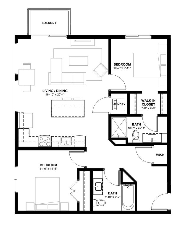 Floorplan - Square at 48  II