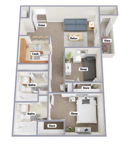 Floorplan - Camby Crossing