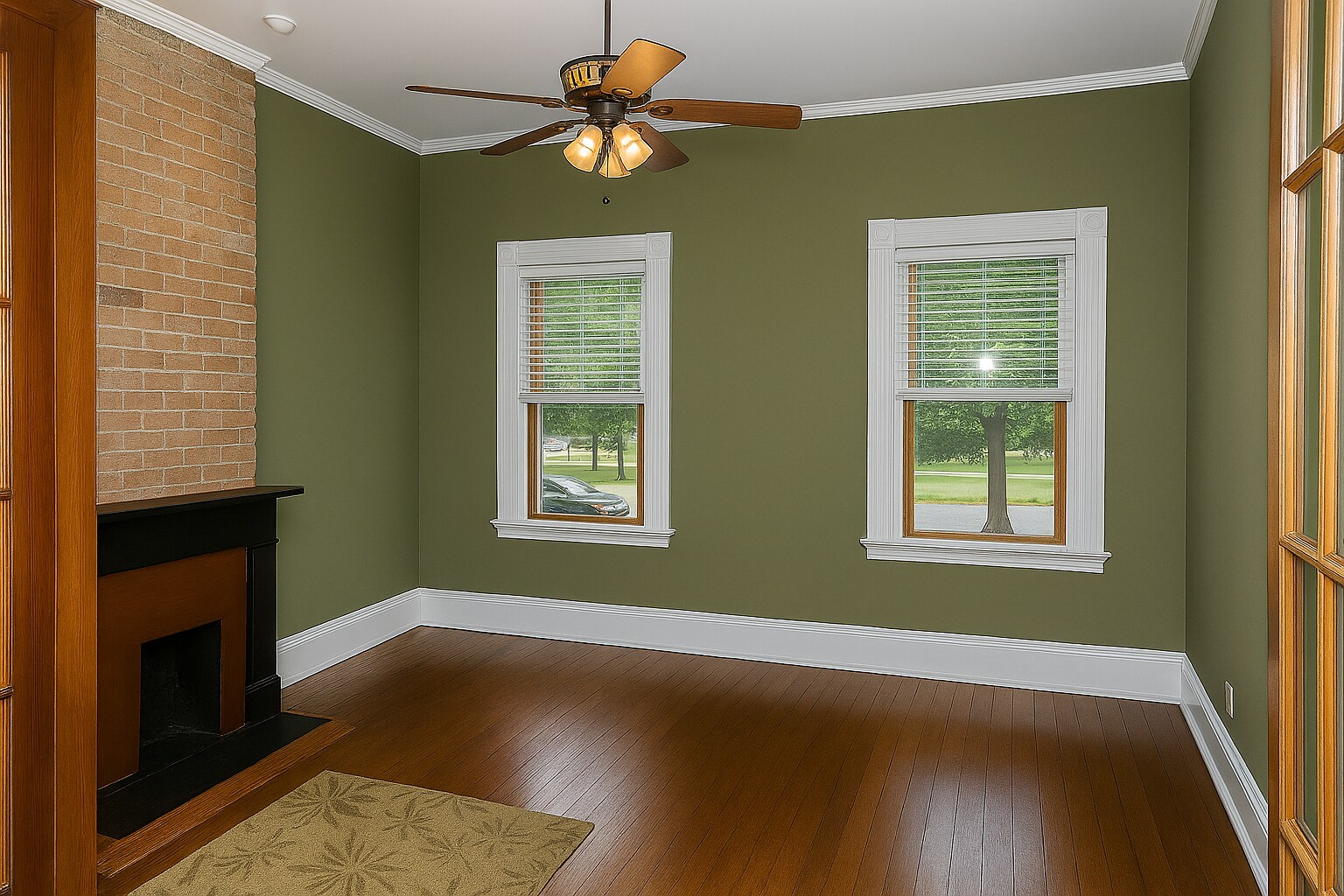 bedroom - color change in progress (no new photo yet) - 1069 Harrison Ave