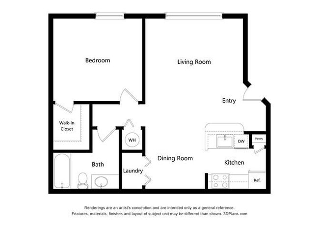 Floorplan - Kinwood Apartments