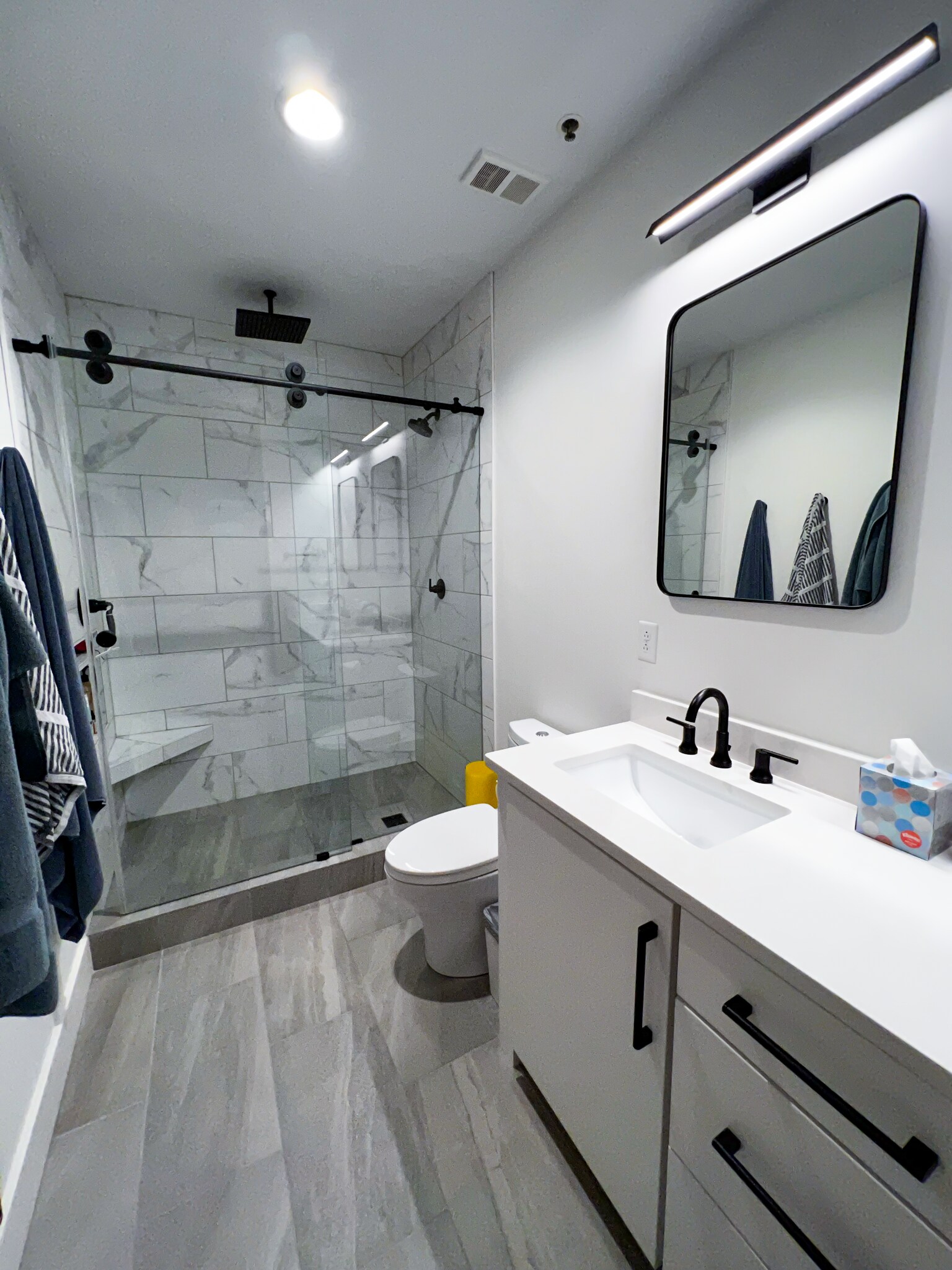 All new bathroom - 1819 Baltimore Ave