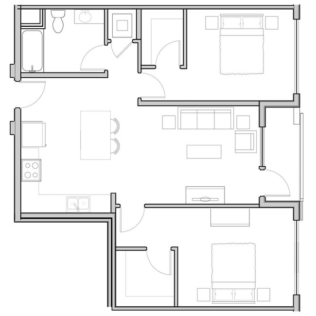 Floorplan - Bell Uptown District