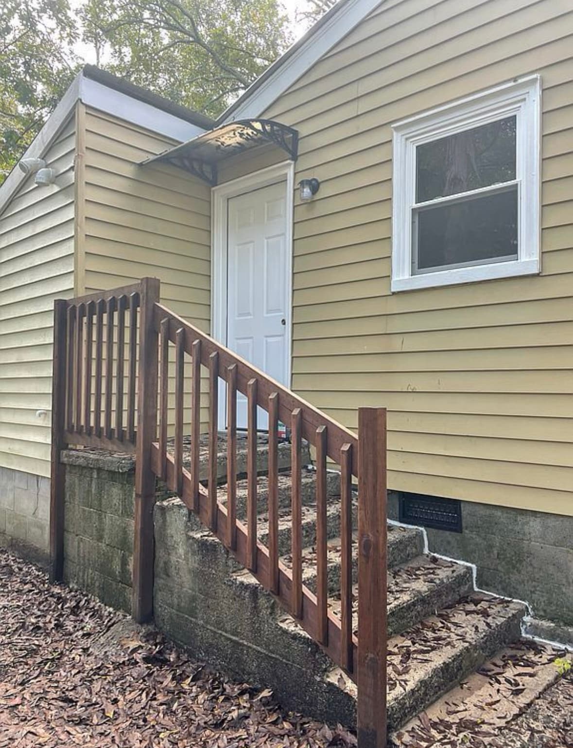 Back door - 612 Cove Rd