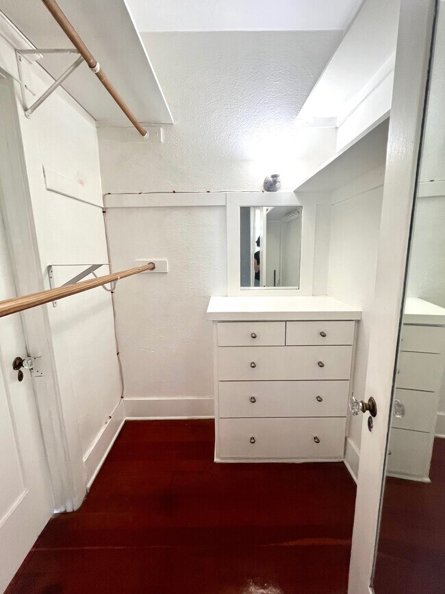 walk in closet - 135 Bonito Ave