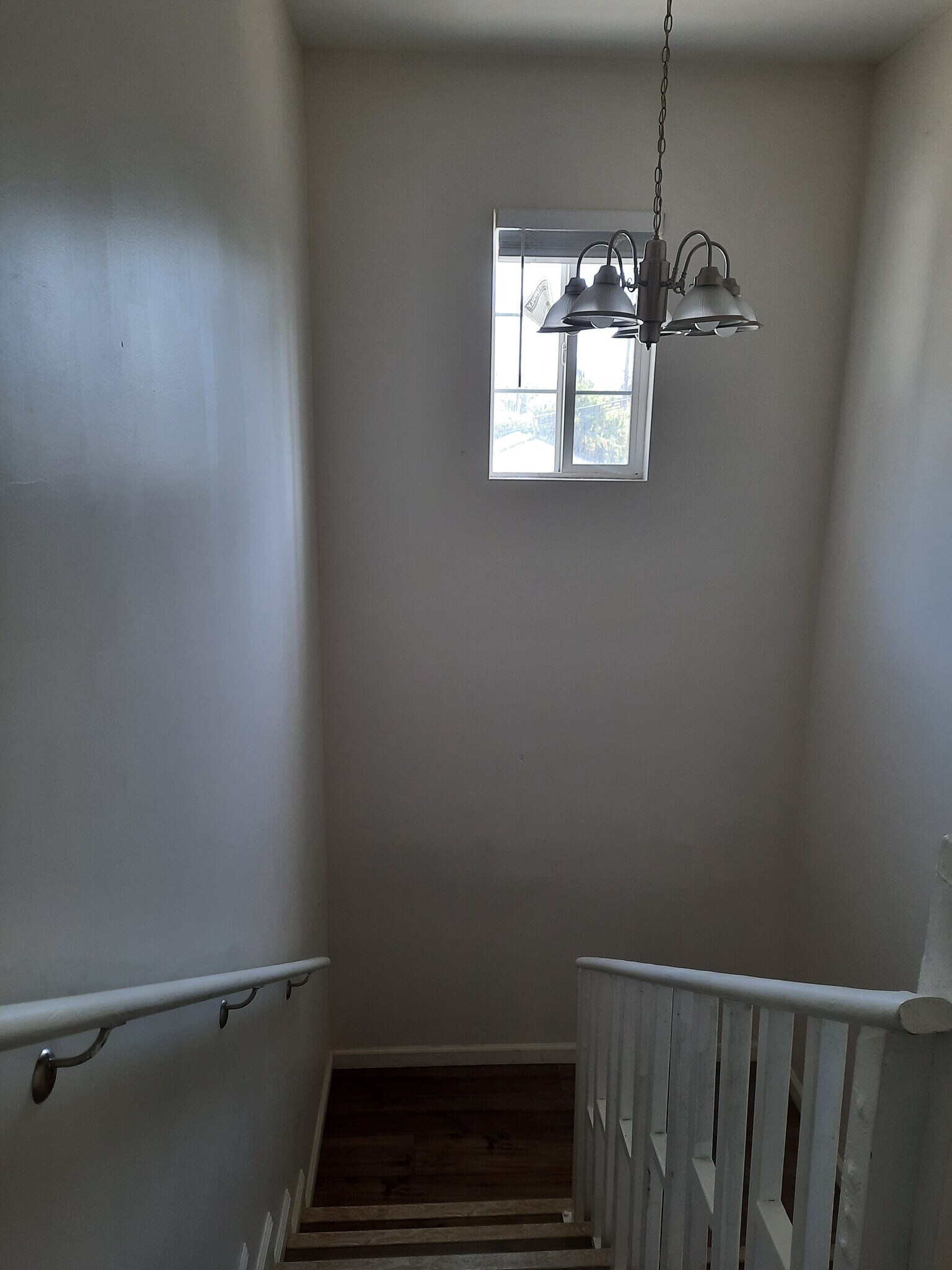 Staircase from upstairs - 5837 Riverton Ave