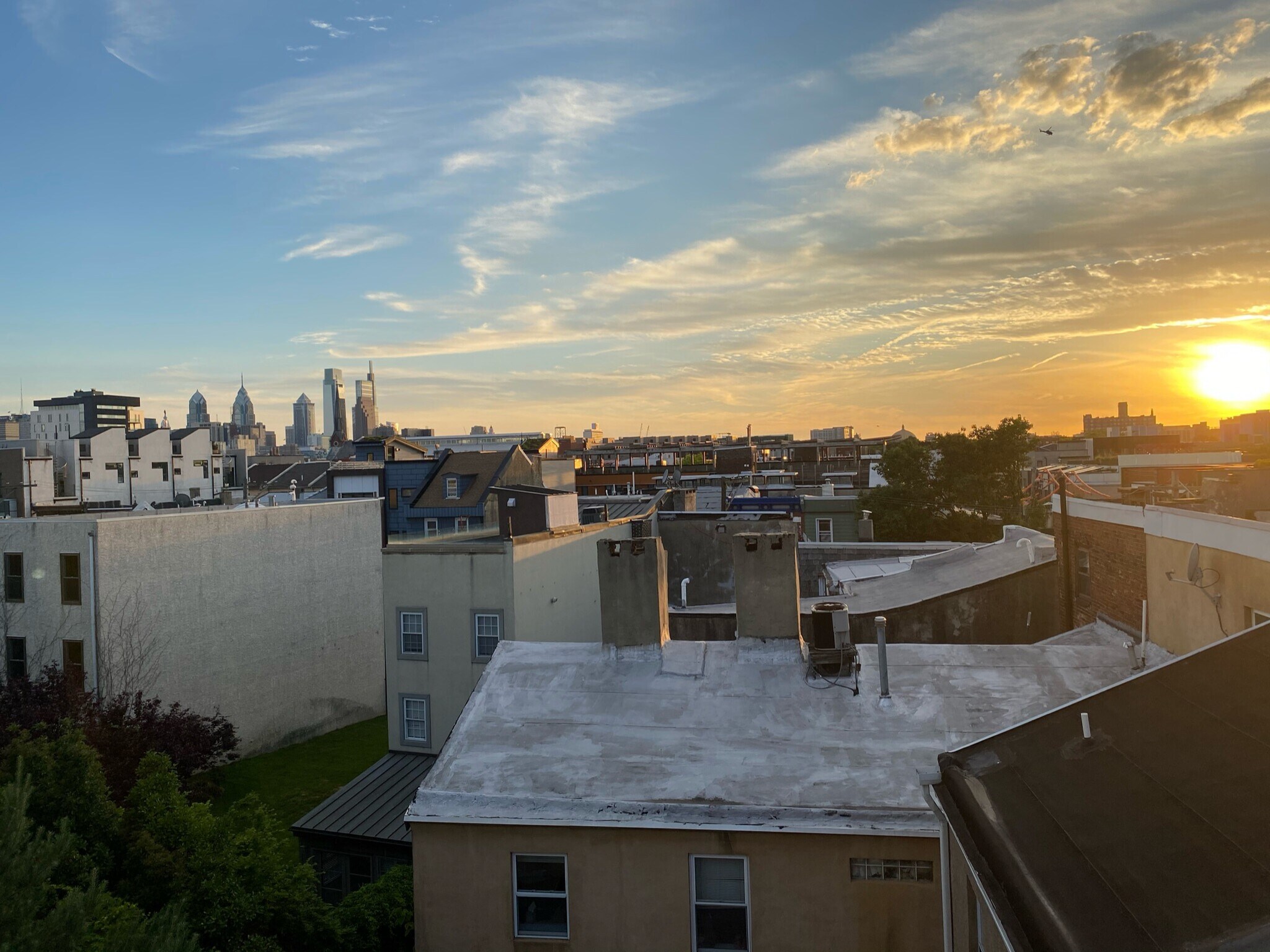 View from Roof Deck - 118 W Laurel St