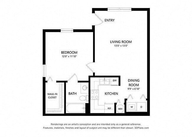 Floorplan - Groves of Delray 62+ Apartments