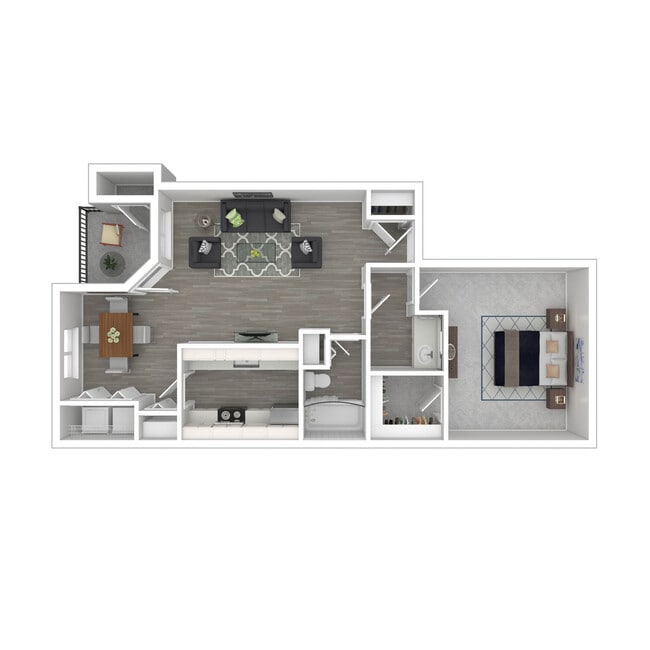 Floorplan - Prestonwood Apartments Homes