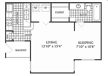 528 sq ft - Steeplechase