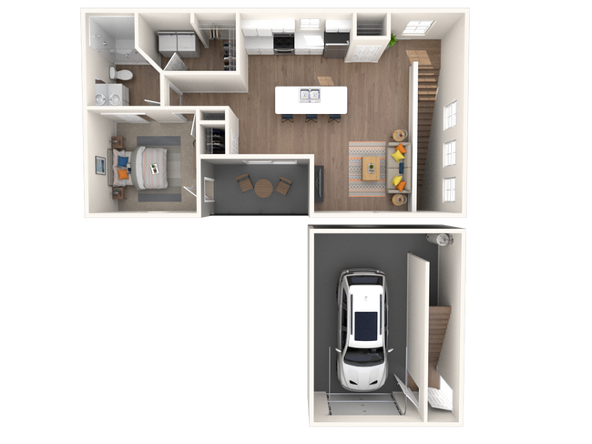 AC floor plan The Riley - The Riley