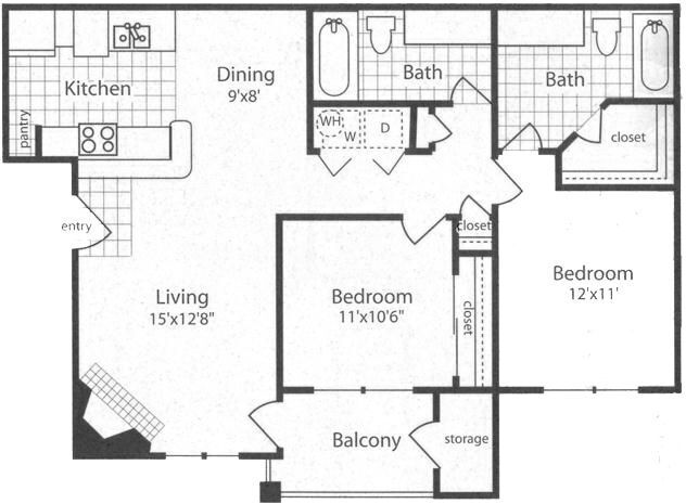 Floorplan - The Gates of Cedar Hill