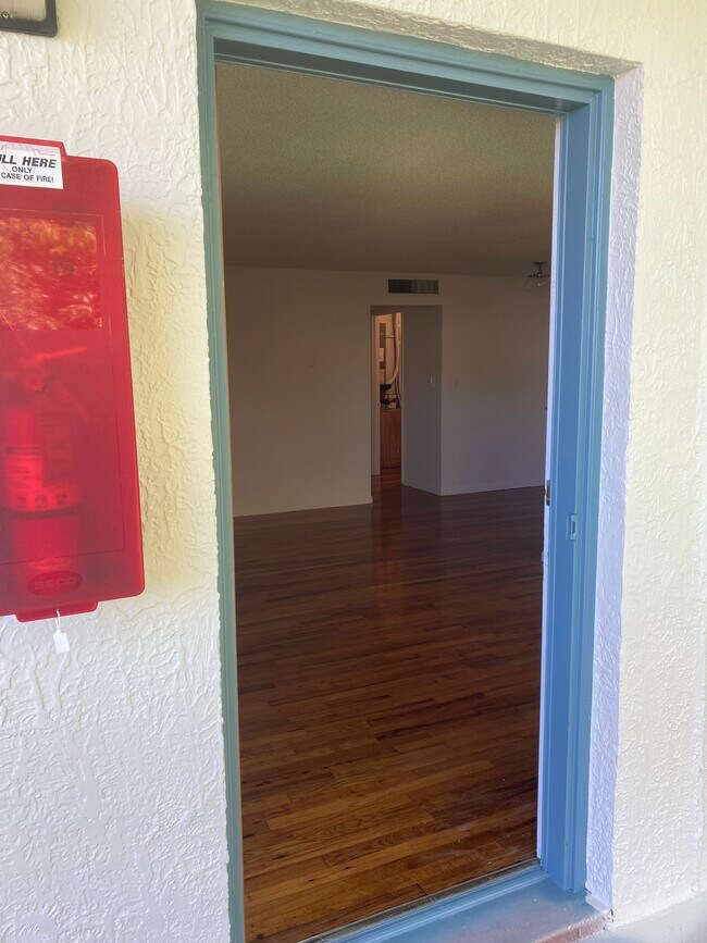 View through front door to Living Room - 320 Lakeview St