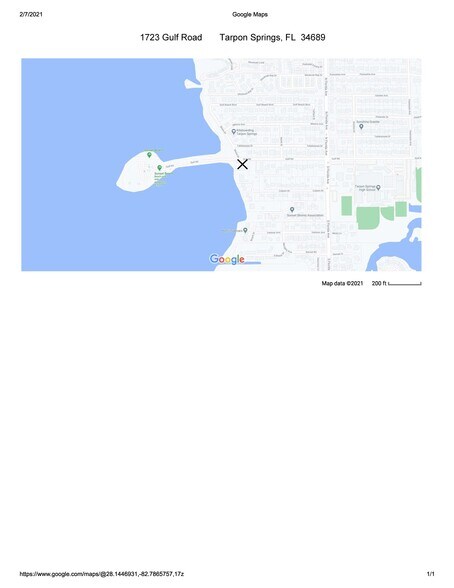 Location - 1723 Gulf Rd