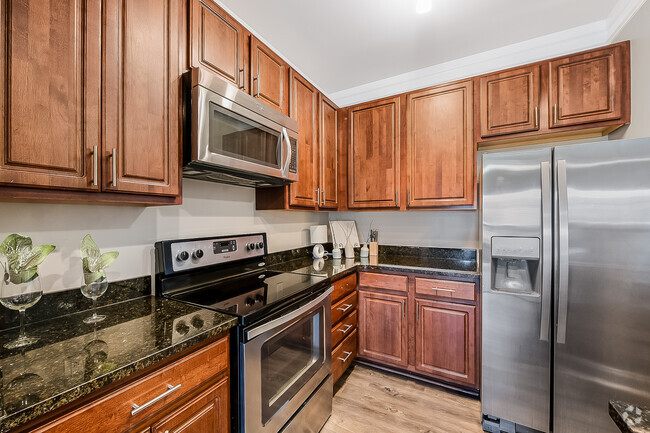 Kitchen at Alcove Garner in Garner, NC - Alcove Garner Apartments