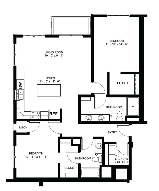 Floorplan - Grand35 Apartments - 55 Plus Active Adult