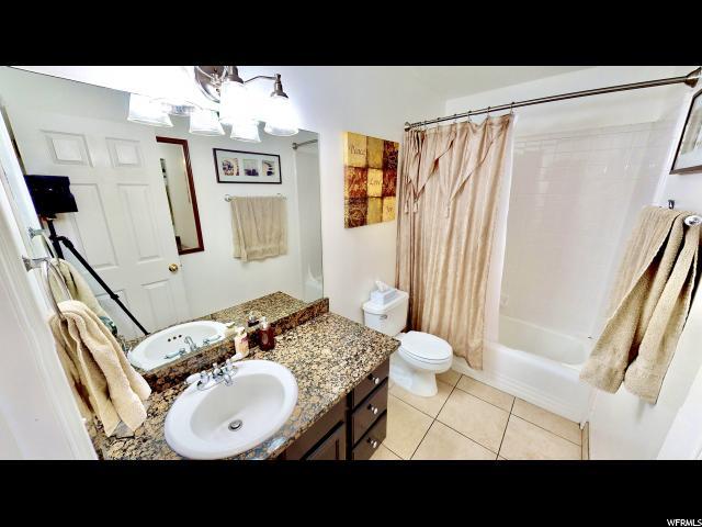 Downstairs master bath - 282 W 960 S Apt A