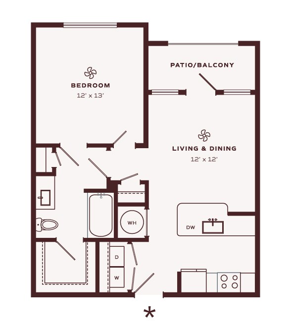 Floorplan - The Lawrence at Wellen Park