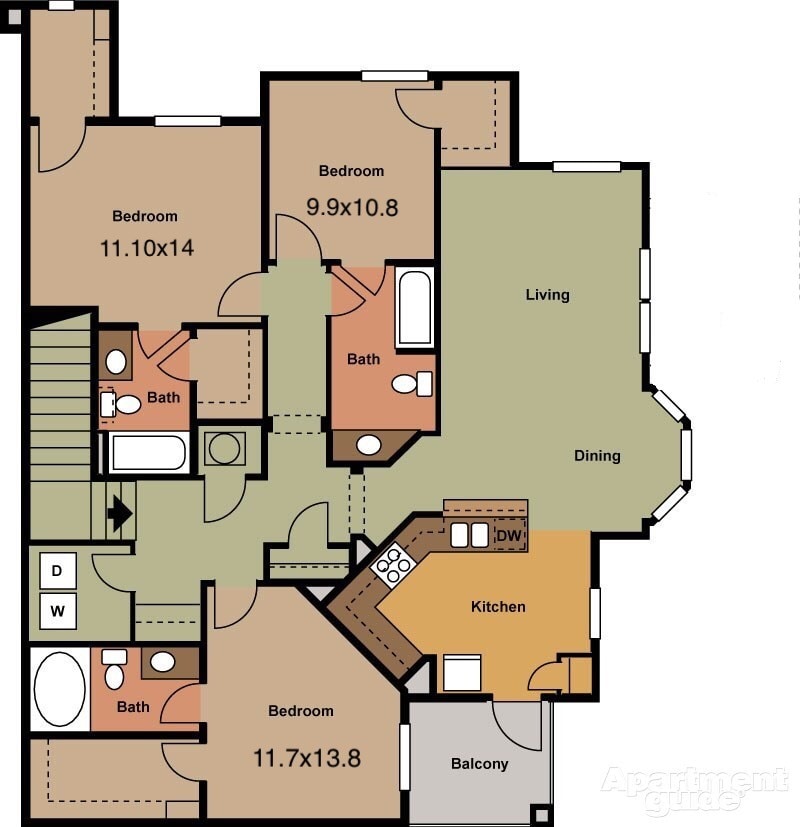 The Retreat Apartment Homes 3602 7th St Williston ND 58801