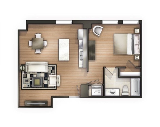 Floorplan - The Land Bank Loft Apartments