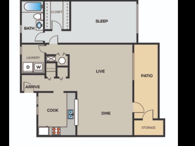 1br/1ba - Spalding Bridge