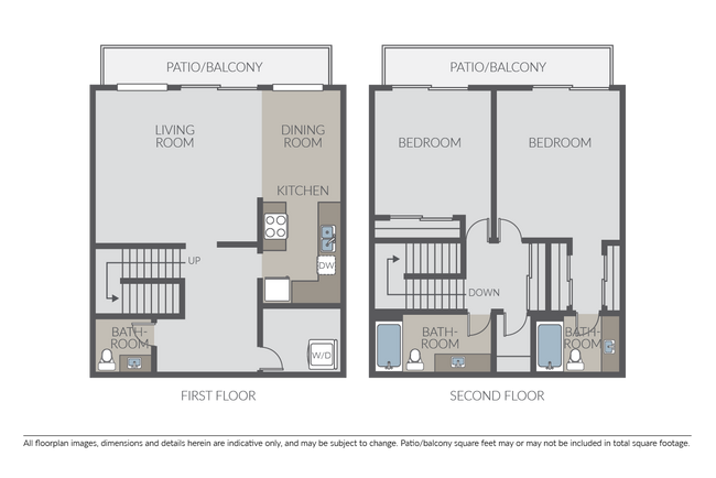 2 Bed 2.5 Bath Townhouse - Regency at Mountain View