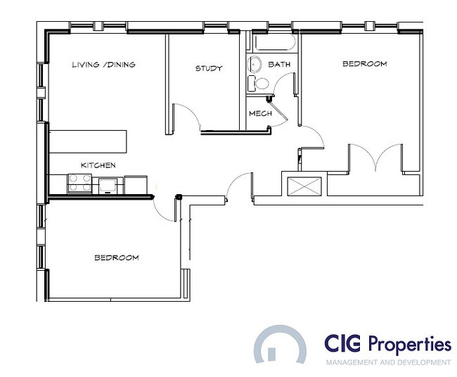 Floorplan - Residence on 18th