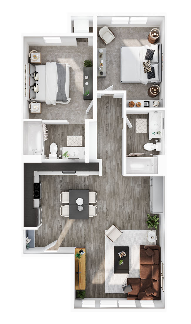 2x2 - Red Table Apartments