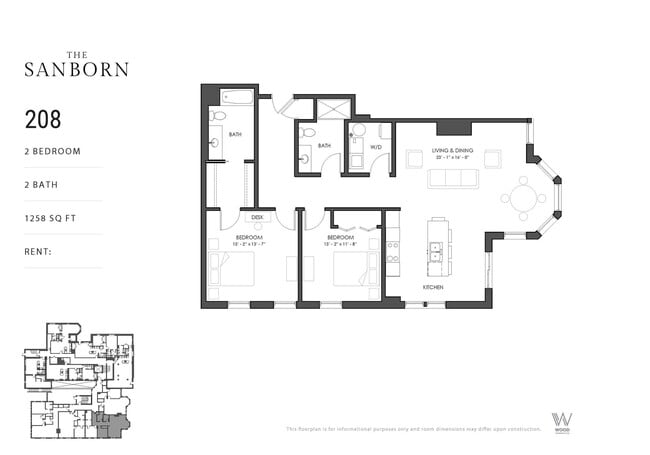 Floorplan - The Dennison