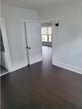 Bedroom 1 w/ Jack & Jill bathroom door - 5733 S Rimpau Blvd