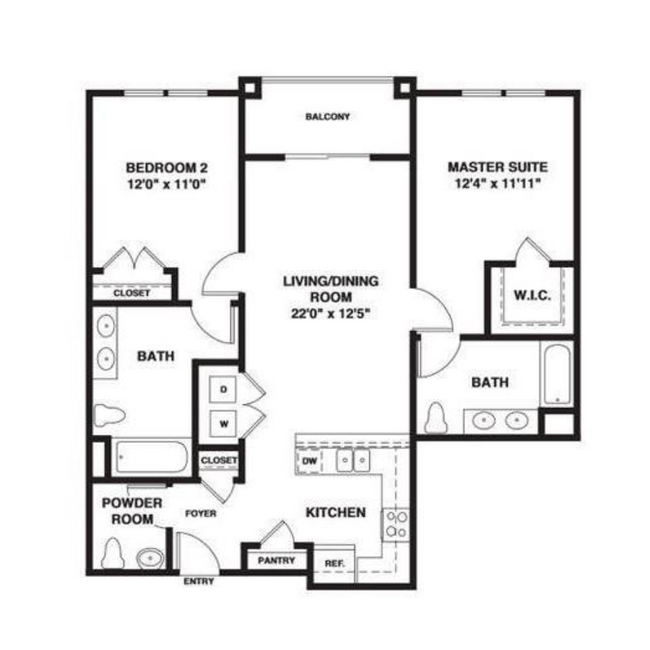 Floorplan - Presidential Place