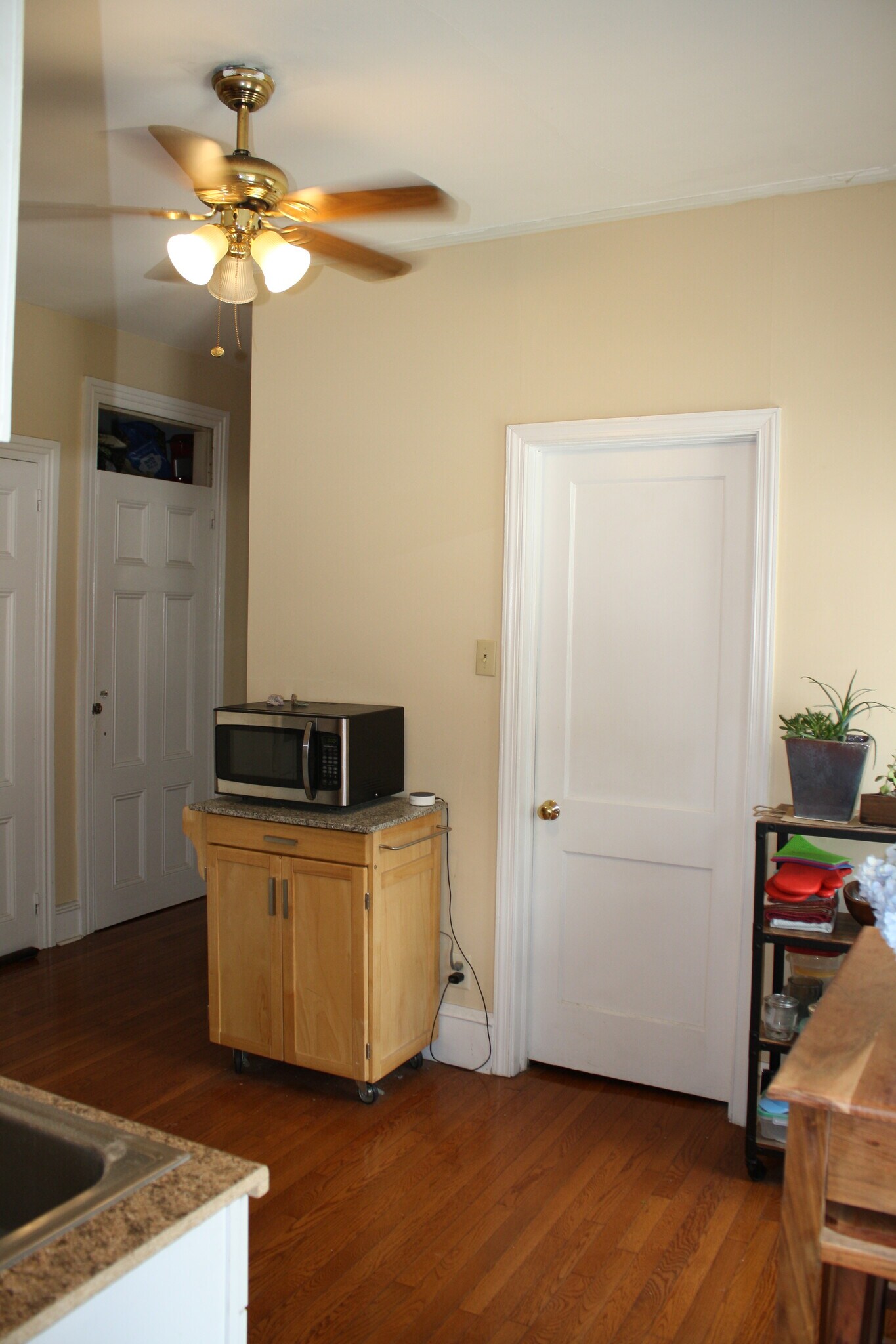 Kitchen - with large pantry closet and access to full basement with private full size laundry - 215 S New St