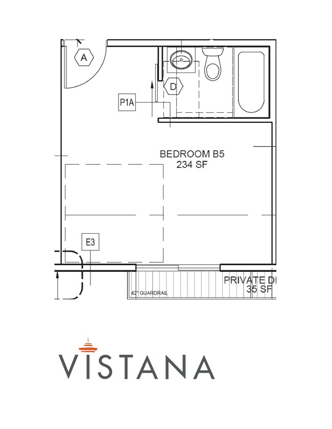 Floorplan - Vistana Apartments