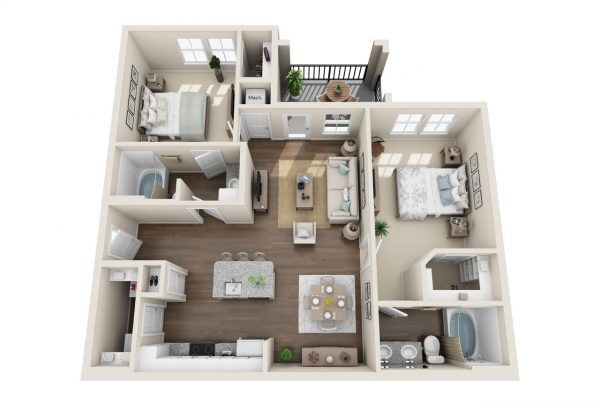 Floorplan - Preserve at Carteret Place