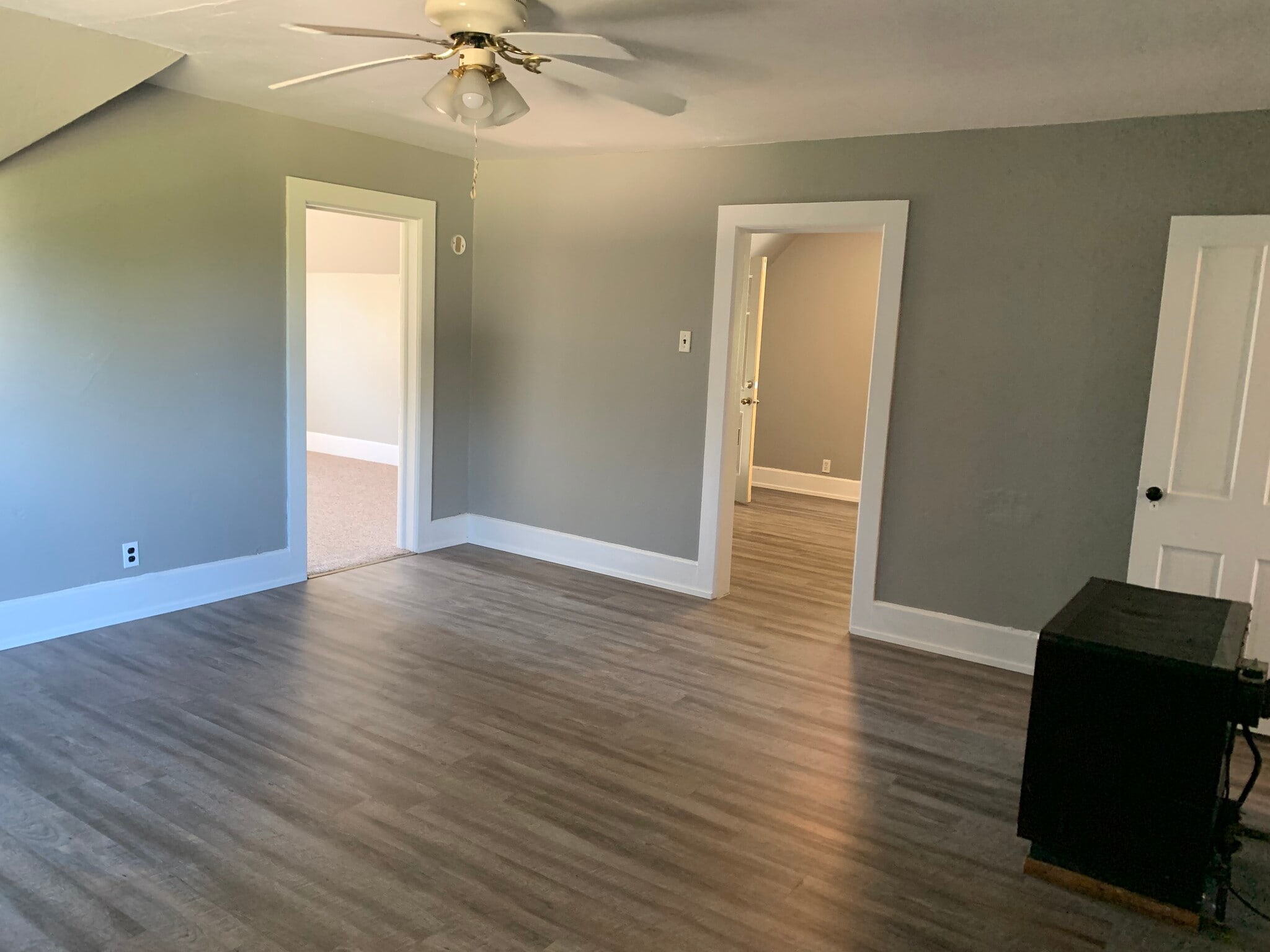 Livingroom with doorway to kitchen and Bedroom #1 - 1201 Steele St