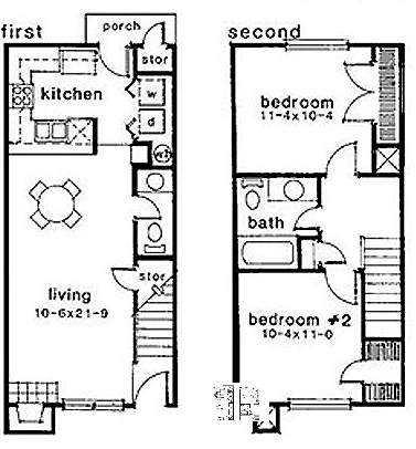 2BR/1.5BA - Highland Oaks