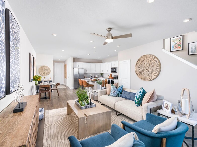 Our open-concept floor plans create a bright, airy living space. - Amavi Kissimmee