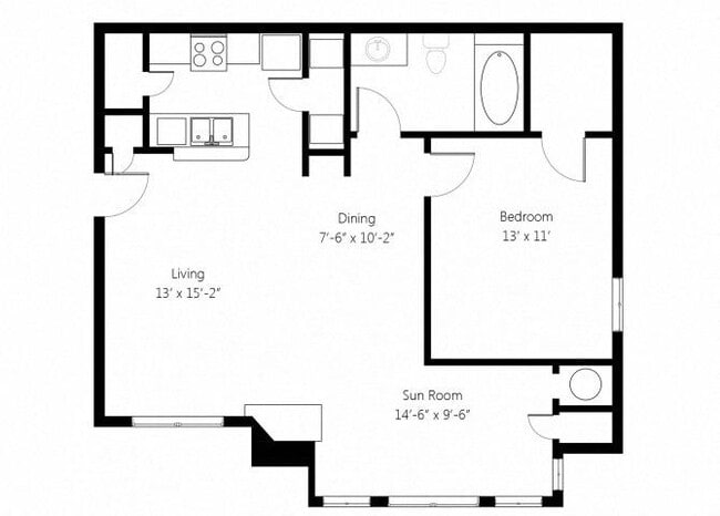 Floorplan - Lincoln Villas on Memorial
