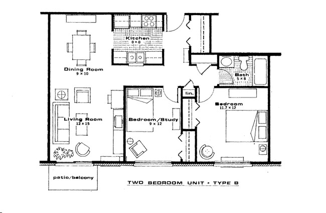 2BR/1BA - Fairwood Village