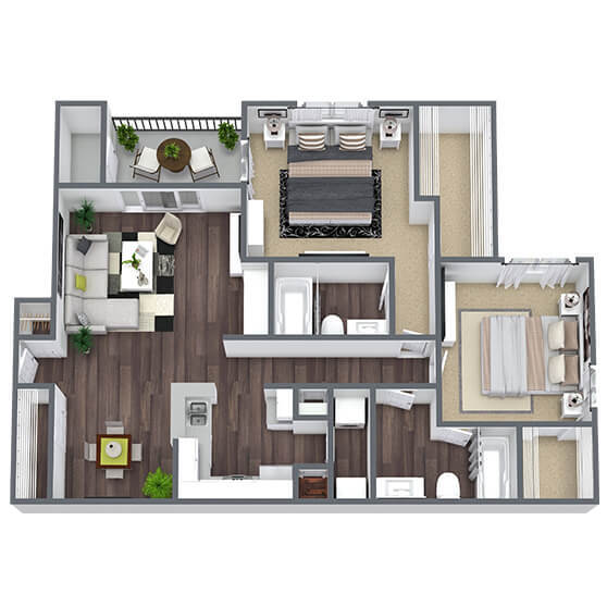 Floorplan - Commons at Haynes Farm