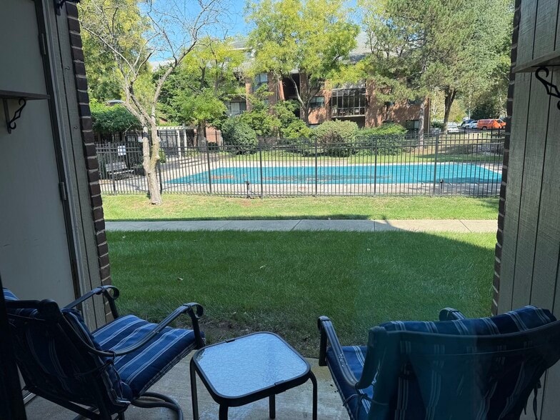 Private Patio views pool - 1231 Gemini Dr